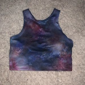 Athleta Conscious Crop Tye Dye